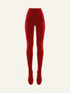 Skin leggings in Red