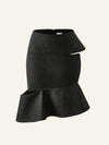 Siren skirt in Raw Denim