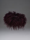 Snap clutch in Plum