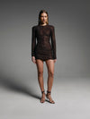 Good Girl dress in Brown