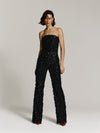 Бандл: Power bandeau in Onyx Bloom + Power pants in Onyx Bloom