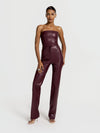 Бандл: Killa bandeau in Plum + Killa pants in Plum