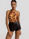 Vixen shorts in Genuine Leather