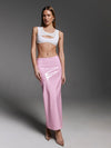 Maxi Maxi skirt in Blush Patent