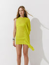 Luminary dress in Lime