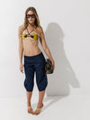 Bean top in Yellow Python