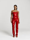 Бандл: Love Killa bandeau in Red Patent + Killa pants in Red Patent